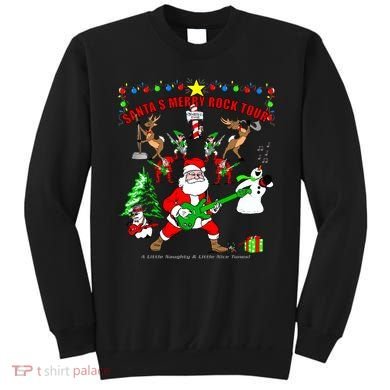 Santa's Merry Christmas Rock Tour Sweatshirt