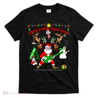 Santa's Merry Christmas Rock Tour T-Shirt thumb 0