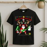 Santa's Merry Christmas Rock Tour T-Shirt thumb 2