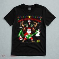 Santa's Merry Christmas Rock Tour T-Shirt thumb 5