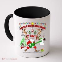 Santa's Merry Christmas Rock Tour Coffee Mug thumb 0