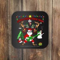 Santa's Merry Christmas Rock Tour Coaster thumb 0
