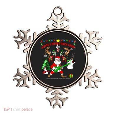 Santa's Merry Christmas Rock Tour Ornament