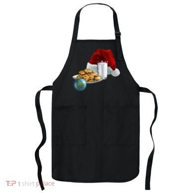 Santa's Milk & Cookies Apron