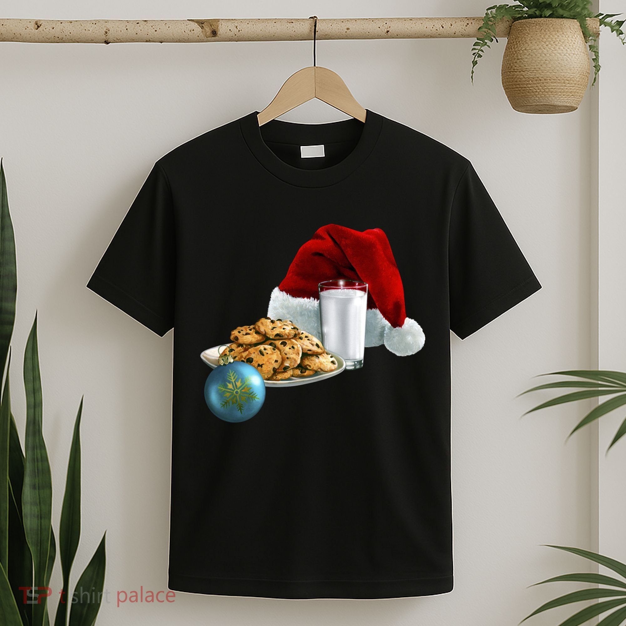 Santa's Milk & Cookies T-Shirt