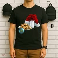 Santa's Milk & Cookies T-Shirt thumb 6