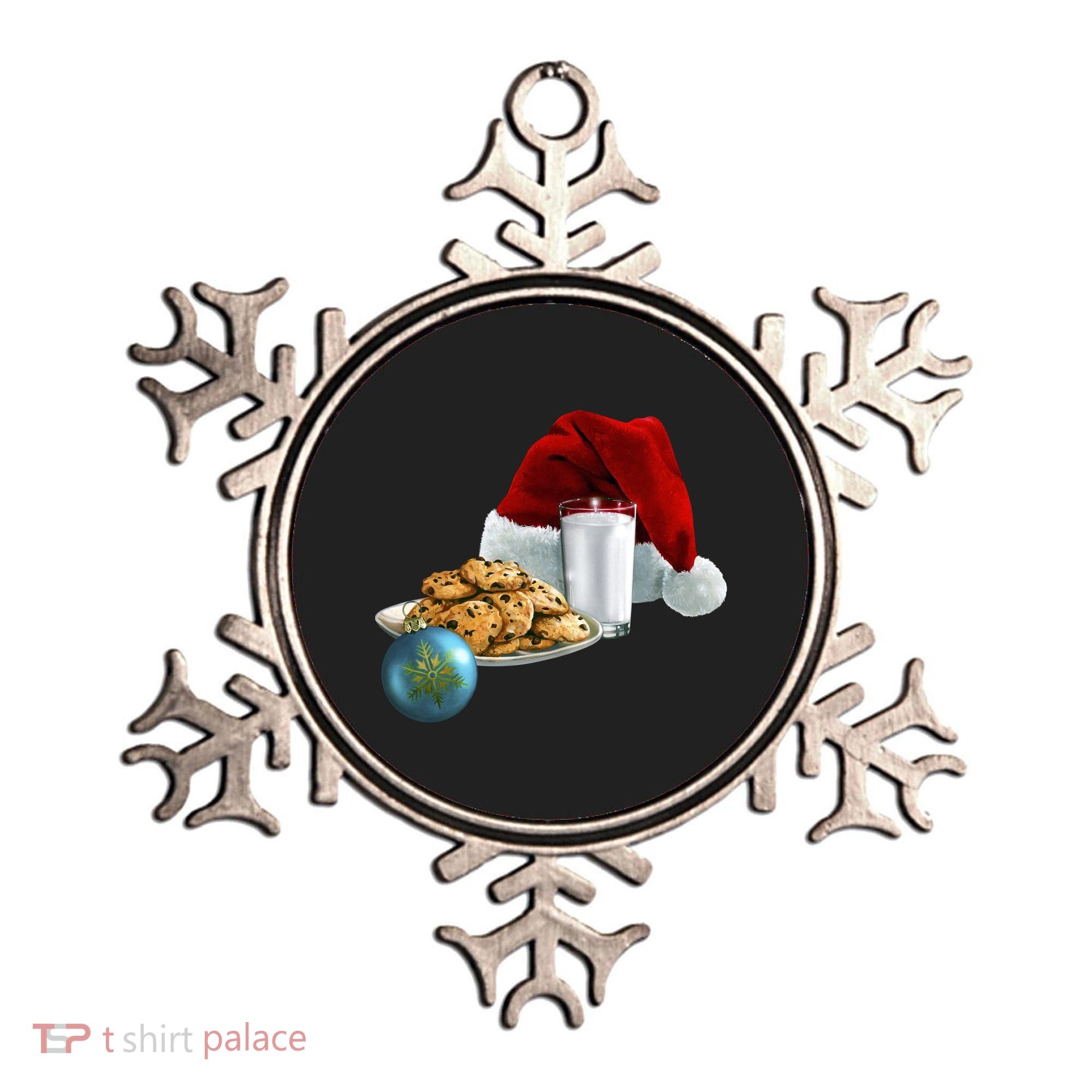 Santa's Milk & Cookies Ornament