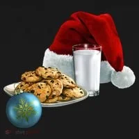 Santa's Milk & Cookies Toddler Hoodie thumb 2