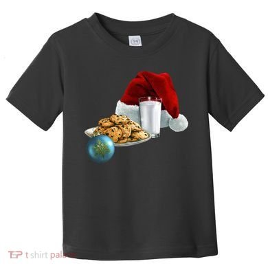 Santa's Milk & Cookies Toddler T-Shirt