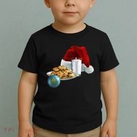 Santa's Milk & Cookies Toddler T-Shirt thumb 2