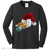 Santa's Milk & Cookies Kids Long Sleeve Shirt thumb 0