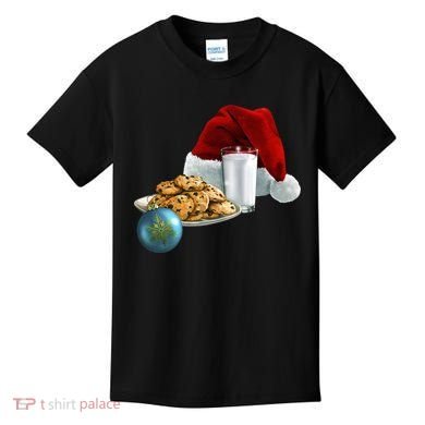 Santa's Milk & Cookies Kids T-Shirt