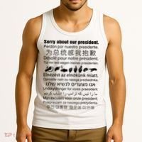 Sorry About Our President Tank Top thumb 3