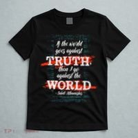 St Athanasius Of Alexandria Catholic Saint Against The World T-Shirt thumb 5