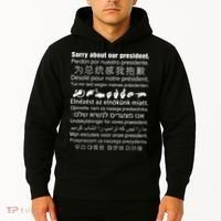 Sorry About Our President Hoodie thumb 2