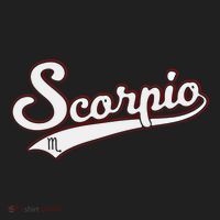 Scorpio Astrology October November Birthday Baseball Script Gift Women's Sweatshirt thumb 2