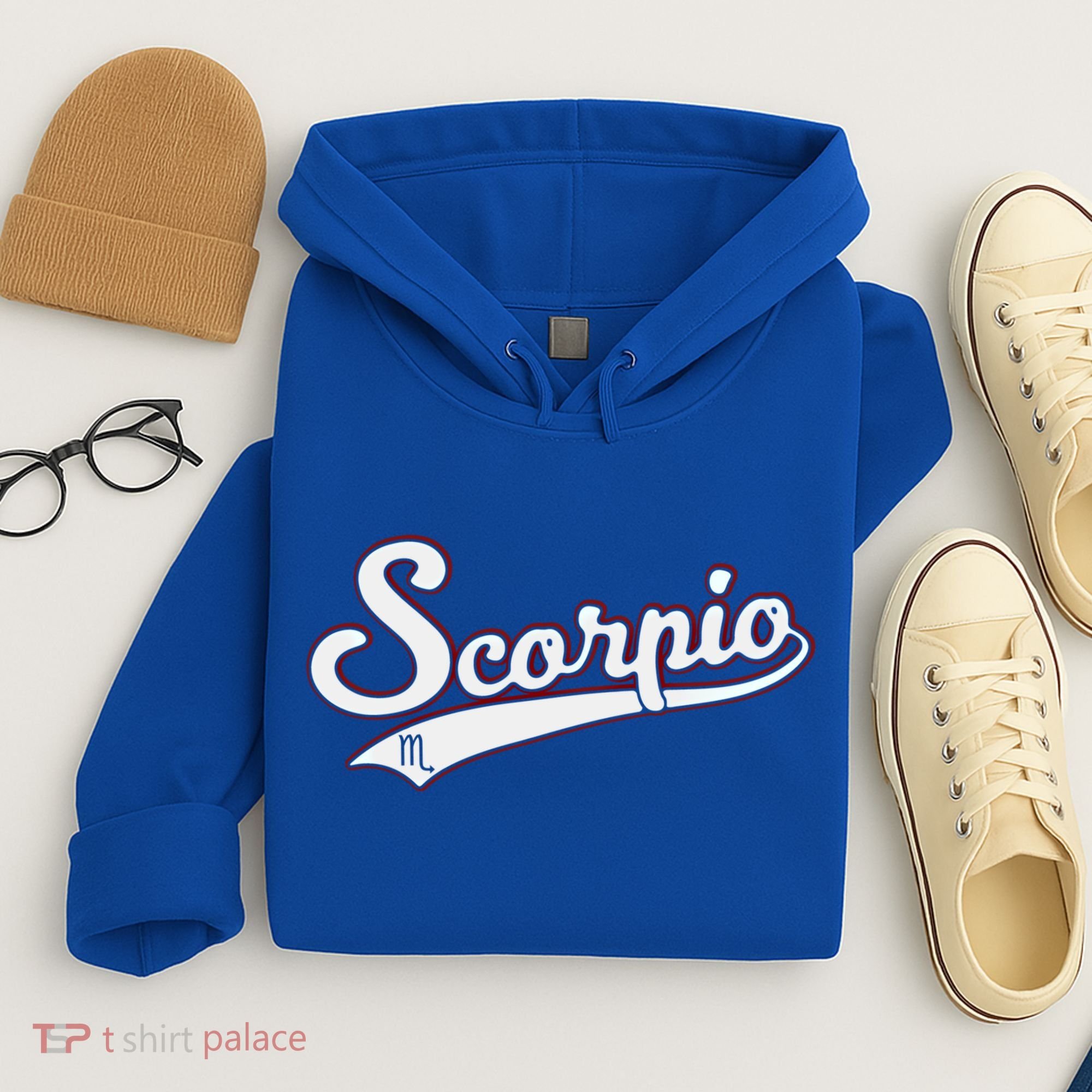 Scorpio Astrology October November Birthday Baseball Script Gift Hoodie