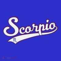 Scorpio Astrology October November Birthday Baseball Script Gift Hoodie thumb 7