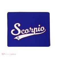 Scorpio Astrology October November Birthday Baseball Script Gift Mousepad thumb 0