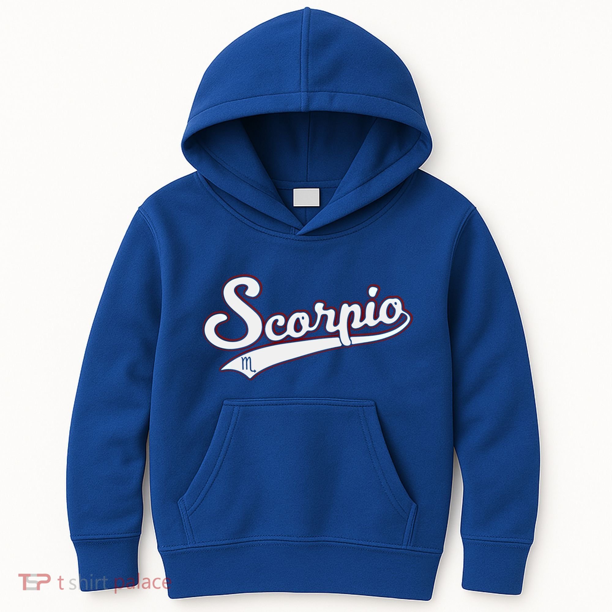 Scorpio Astrology October November Birthday Baseball Script Gift Kids Hoodie