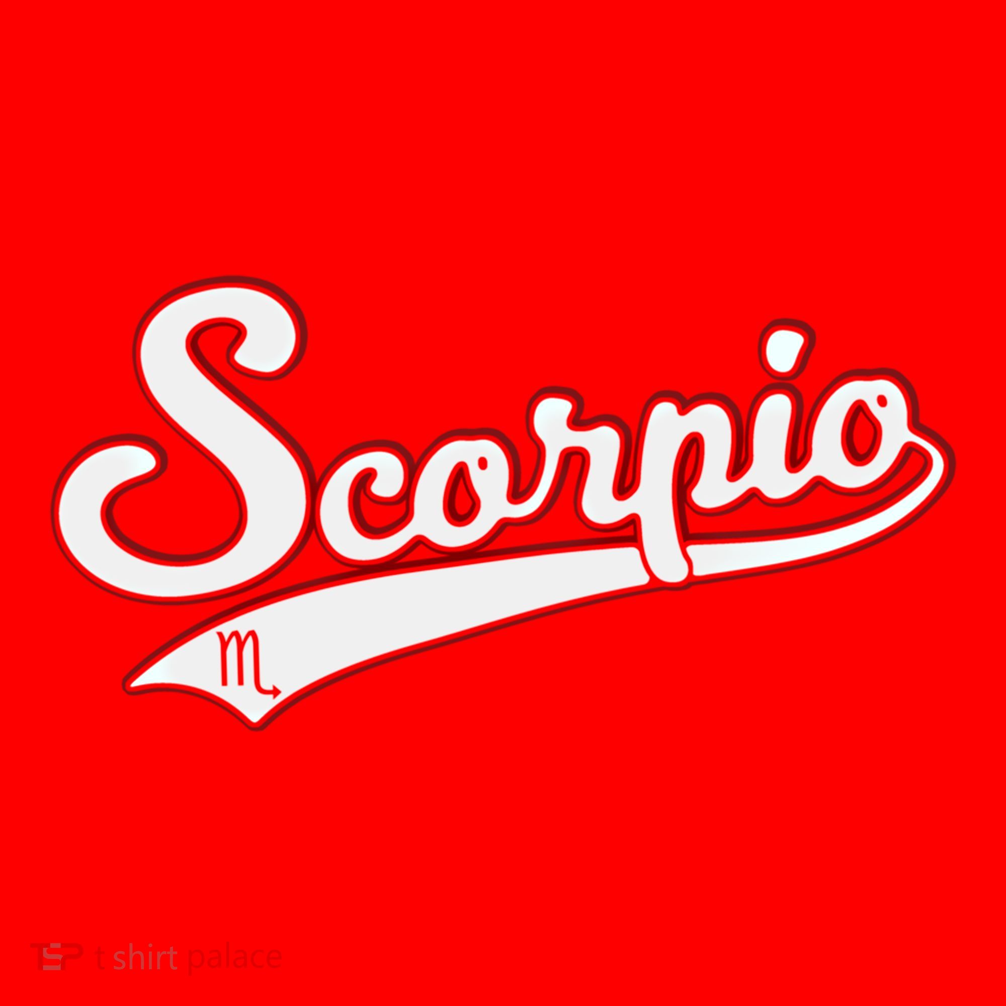Scorpio Astrology October November Birthday Baseball Script Gift Santa Hat