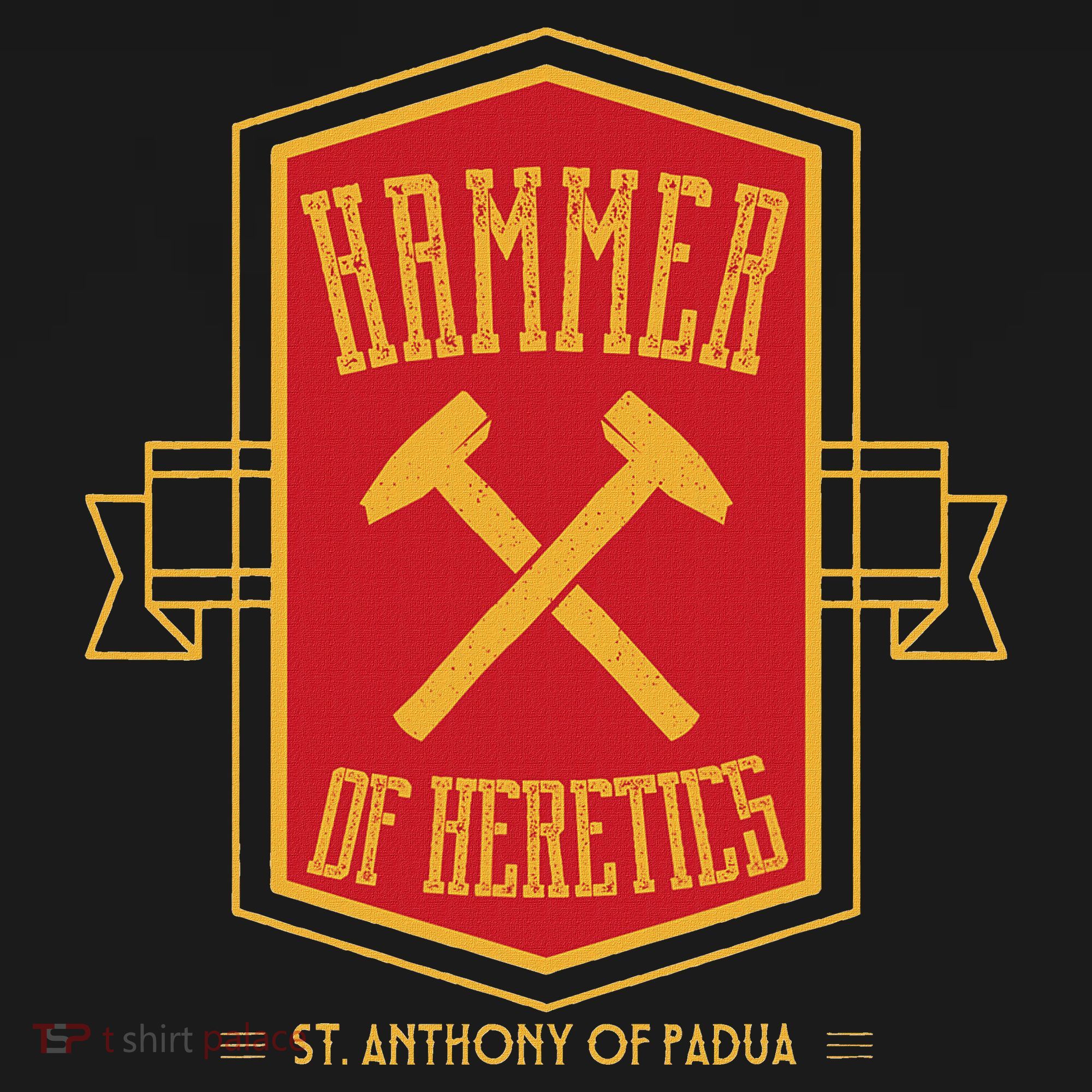 St Anthony Of Padua Hammer Of Heretics Catholic Saint Mousepad