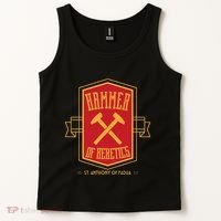 St Anthony Of Padua Hammer Of Heretics Catholic Saint Tank Top thumb 2