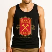 St Anthony Of Padua Hammer Of Heretics Catholic Saint Tank Top thumb 3