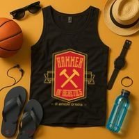 St Anthony Of Padua Hammer Of Heretics Catholic Saint Tank Top thumb 4