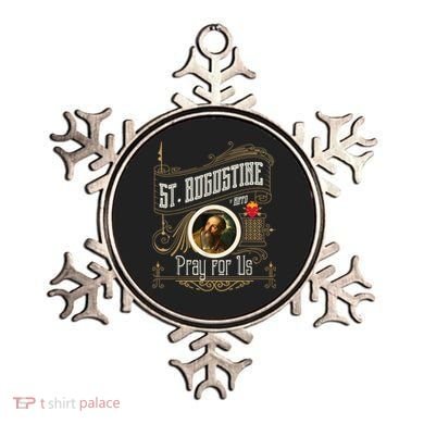 St. Augustine Of Hippo Pray For Us City God Catholic Ornament