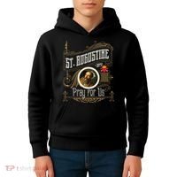 St. Augustine Of Hippo Pray For Us City God Catholic Kids Hoodie thumb 4