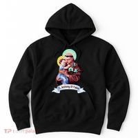 St Anthony Of Padua Holding Jesus Catholic Saint St Anthony Hoodie thumb 0