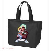 St Anthony Of Padua Holding Jesus Catholic Saint St Anthony Tote Bag thumb 3