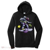 Skating astronaut on onewheel skateboard Women's Hoodie thumb 0