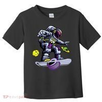 Skating astronaut on onewheel skateboard Toddler T-Shirt thumb 0