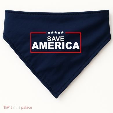 Save America Political USA-Made Doggie Bandana