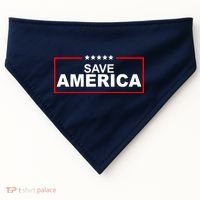 Save America Political USA-Made Doggie Bandana thumb 0