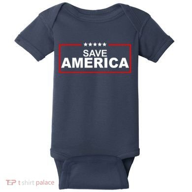 Save America Political Baby Bodysuit
