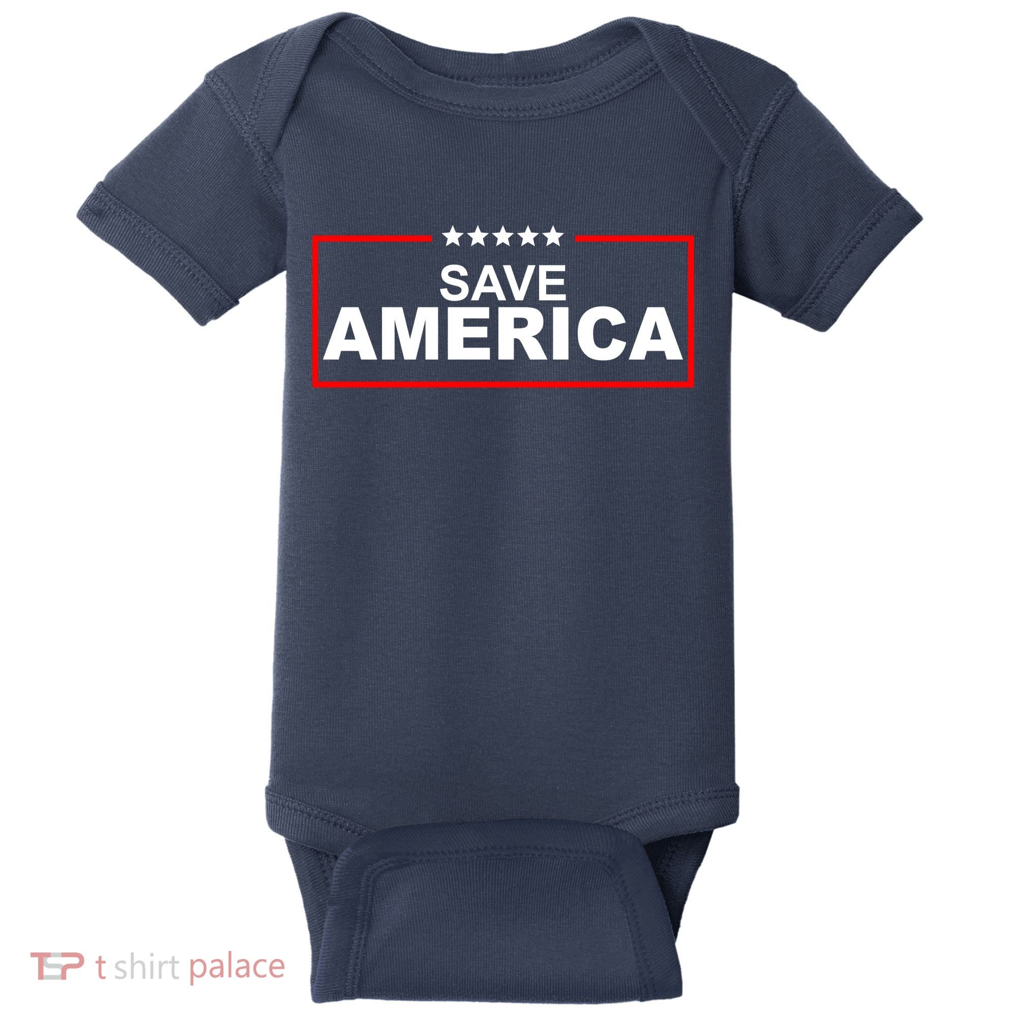 Save America Political Baby Bodysuit