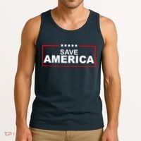Save America Political Tank Top thumb 3