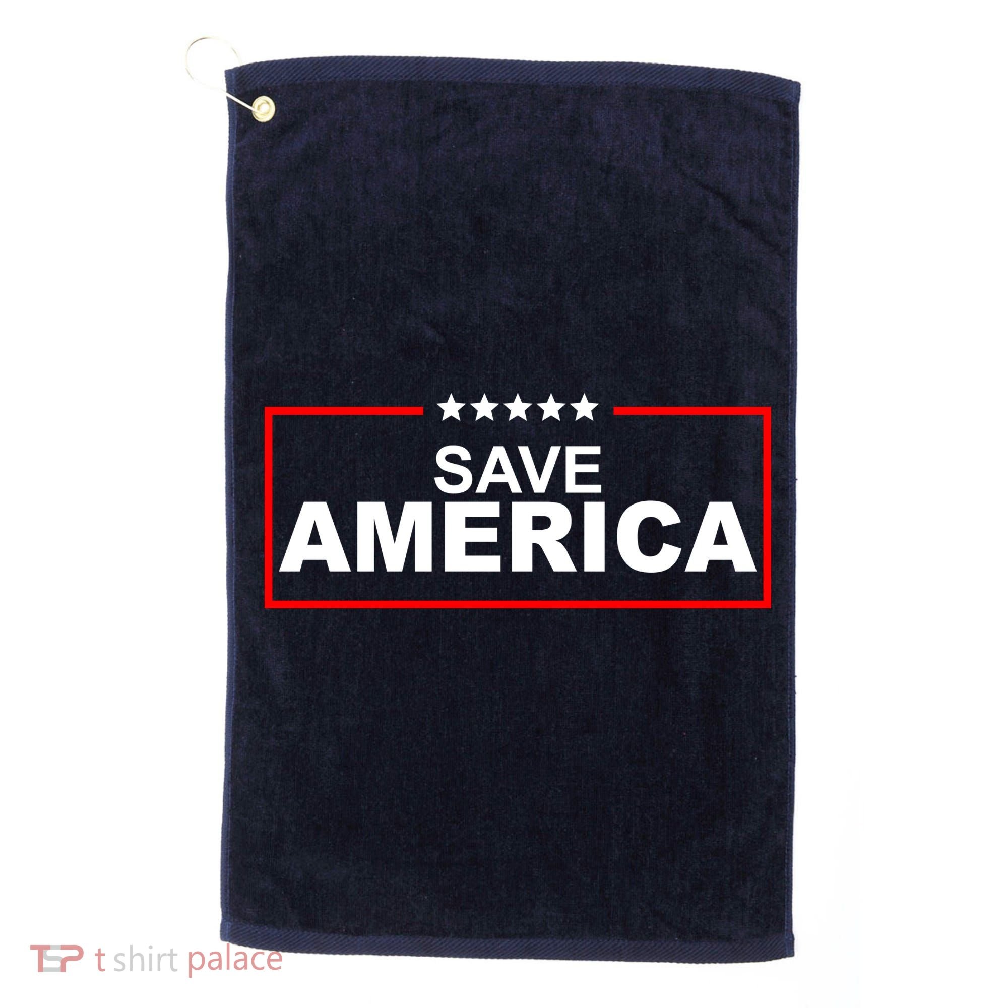 Save America Political Golf Towel