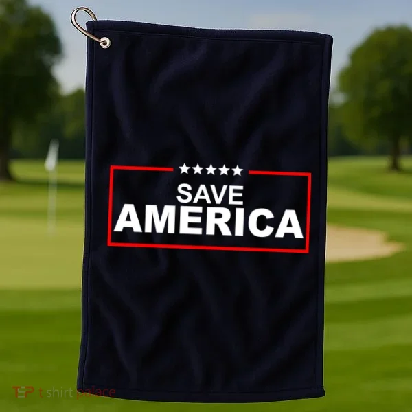 Save America Political Golf Towel