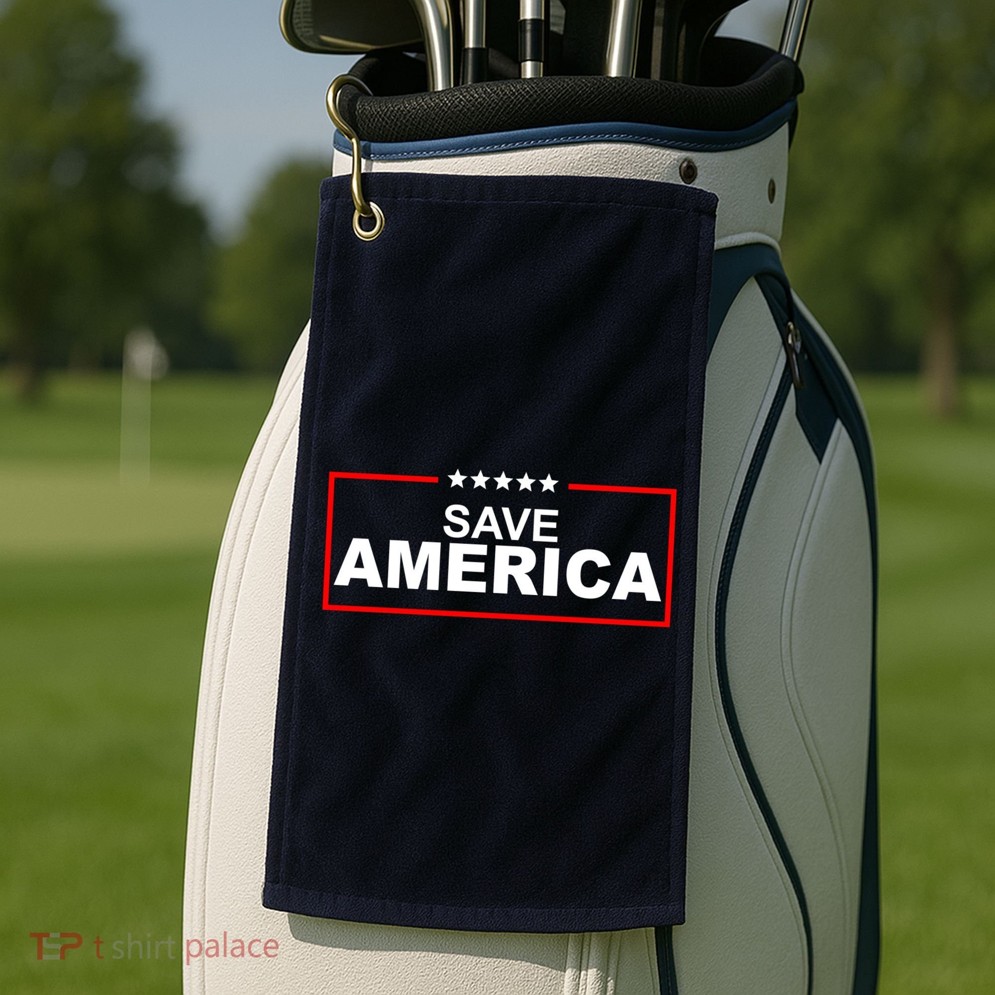 Save America Political Golf Towel