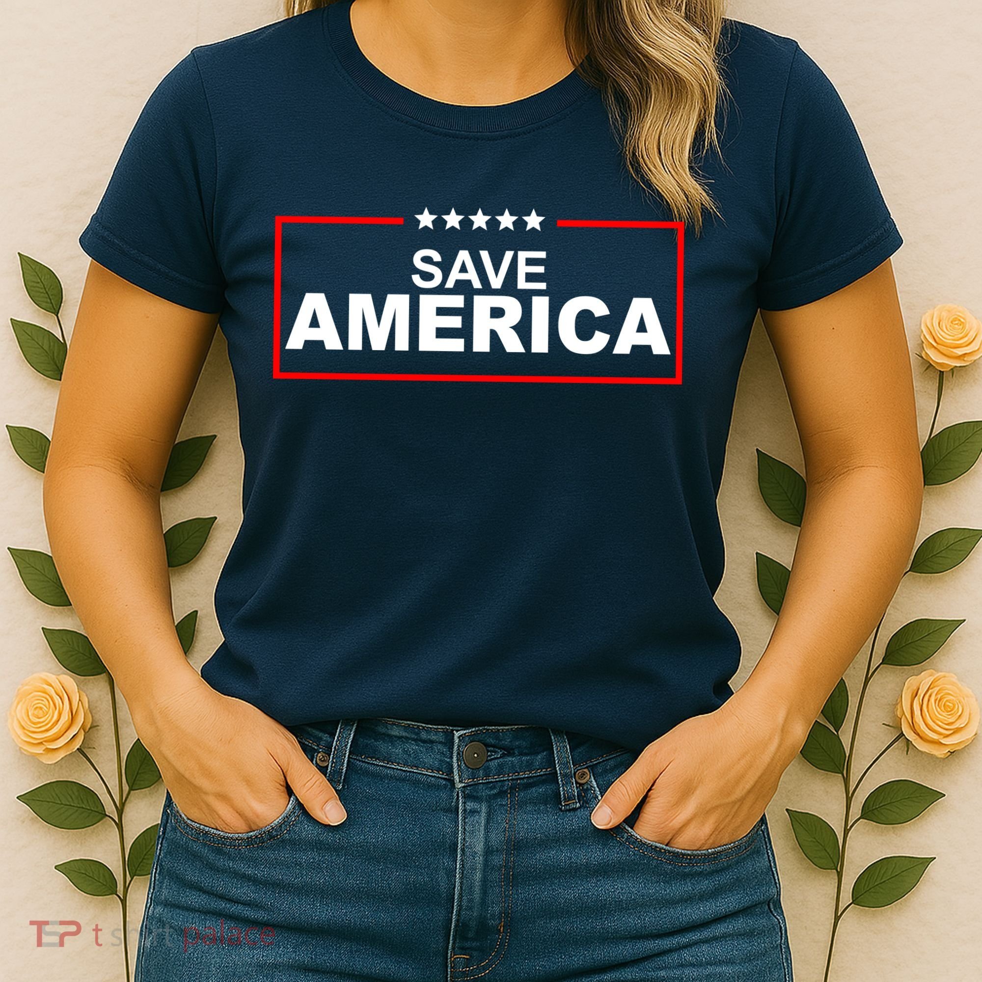 Save America Political Women's T-Shirt