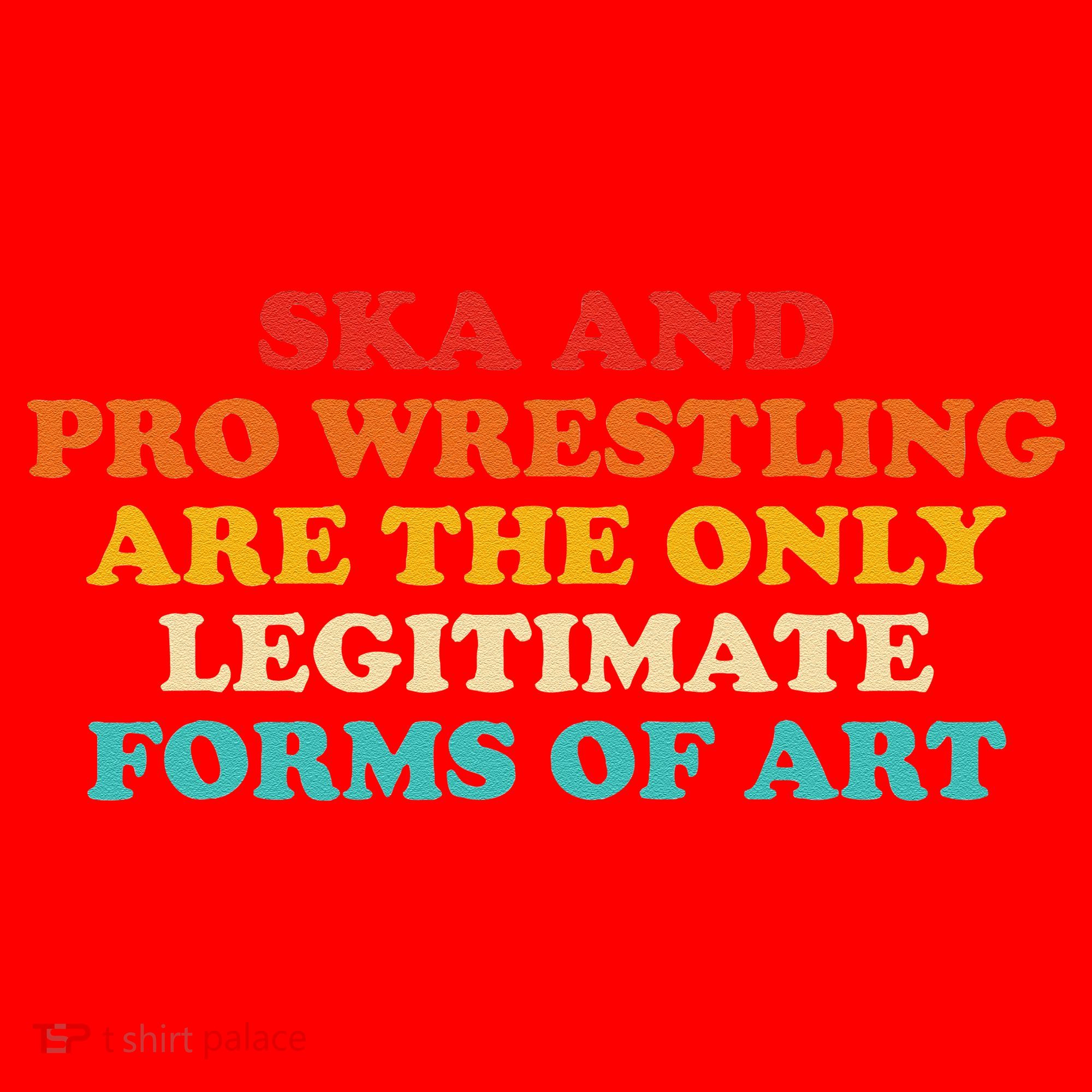 Ska And Pro Wrestling Are The Only Legitimate Forms Of Art Santa Hat