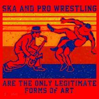Ska And Pro Wrestling Are The Only Legitimate Forms Of Art Santa Hat thumb 1