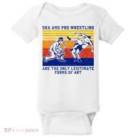 Ska And Pro Wrestling Are The Only Legitimate Forms Of Art Baby Bodysuit thumb 0