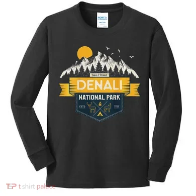 Save And Protect Denali Kids Long Sleeve Shirt