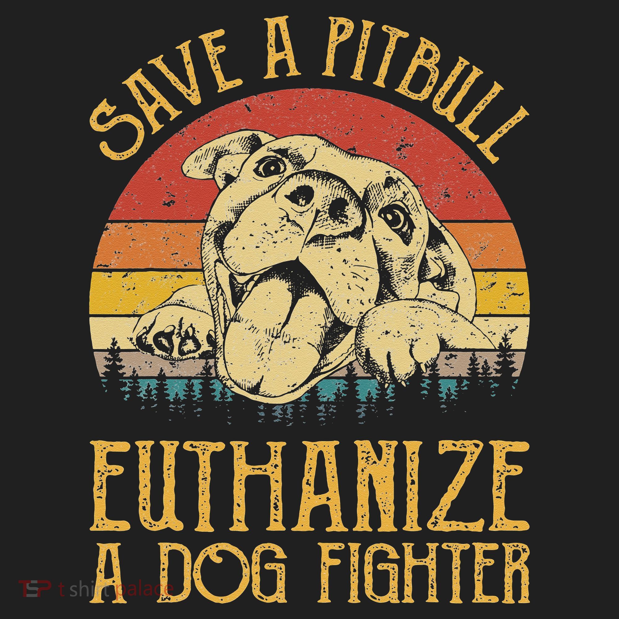 Save A Pitbull Euthanize A Dog Fighter Pitbull Lovers Hat