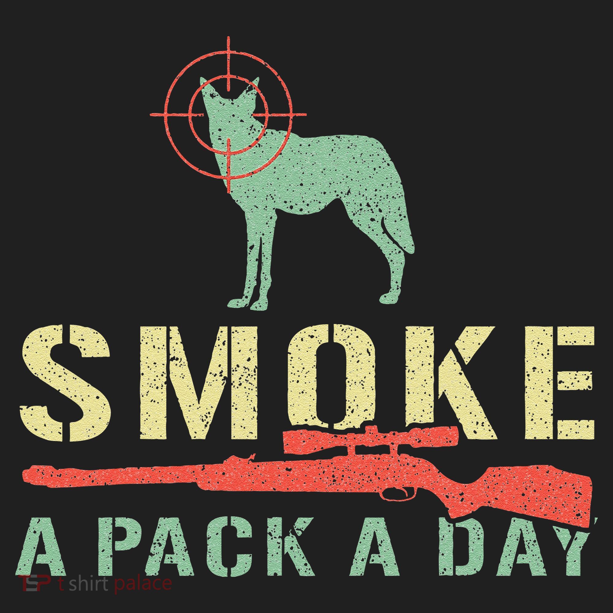 Smoke A Pack A Day Coyote Hunting Women's Sweatshirt
